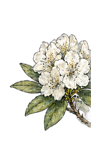 Rosebay rhododendron